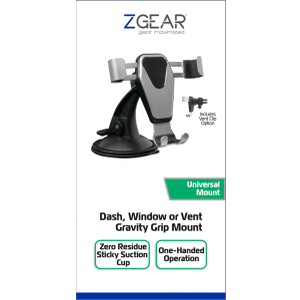 ZGEAR Dash Window Or Vent Cravity Crip Mount Universal Mount