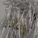 Blingstar Meteor Shower Lights Outdoor Christmas Lights, 16 Inch 10 Tubes 360 LEDs Falling Rain String Light with Timer, Waterproof Plug in Icicle Light for Tree Porch Roof Yard Xmas Decoration, Green