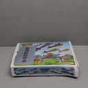 Dinosaur Rocket Launcher for Kids - Launch Up to 100 Ft, 8 Rockets and 2 Pads for Multi-Player, Dinosaur Toys, Birthday Gift Ideas, for 3 4 5 6 7 Year Old Boys, Outdoor Outside