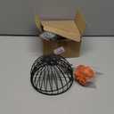 Hanging Chicken Feeder, Large Durable Hanging Chicken Veggie Treat Ball 7.1inch, Chicken Vegetable String Bag Poultry Fruit Holder Chicken Cabbage Feeder Treat Feeding Tool for Poultry
