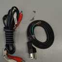 RCA TO RCA CABLE 5m and 
3 Prong Heavy Duty Replacement Power Cord,3 Conductor Wire Extension Cable with Pigtail Open Wiring End