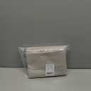 NICETOWN Country Kitchen Curtains - Thermal Insulated, Room Darkening Rod Pocket Swag Curtains for Living Room & Bathroom, 1 Pair, 36" x 63" x 18" per Panel, Natural