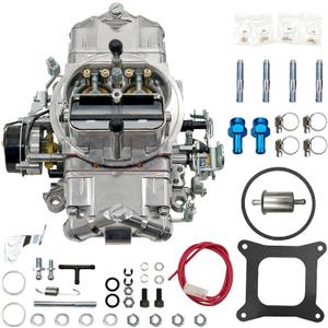 BR-67213 Carburetor 750 CFM Double Pumper 4 Barrel For Holley Quick Fuel Brawler 4150 Model Electric Choke Square Bore Carburetor #BR67213, BR 67213