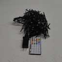 Brizled Color Changing Halloween Lights, 66ft 200 LED RGB Christmas Lights Music Sync, 120+ Modes Remote Dimmable Outdoor Christmas Light, Mini Tree Light Indoor Plugin for Xmas Halloween Party Decor