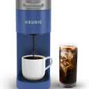 Keurig K-Slim + ICED Single-Serve Coffee Maker, Brews 8 to 12oz. Cups, Alpine Blue