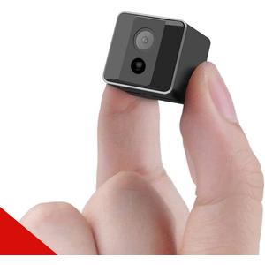 HD 1080P Portable Small Nanny Cam with Night Vision,Wireless Mini Spy Camera Body Cam Surveillance Cameras for Home Security Indoor/Outdoor Small Security Camera No WiFi Needed