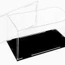 28 26 24 20 18 16 14 Acrylic Display Case for Collectibles Assemble Clear Display Case for Figures Alternative Glass Boxes for Lego Doll Toys Statues Home Storage(30x30x60cm/12x12x24in)