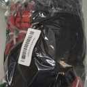 KOOLTAIL Plaid Dog Hoodie Pet Clothes Sweater with Hat and Pocket for Small Medium Large Size Dogs, Soft Winter Warm Dog Cold Weather Coat, Fleece Fall Dog Hooded Sweatshirt for Puppy Cats, Red XL (Black Red Paw)