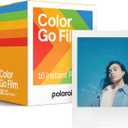 Polaroid Go Color Film - White Frame - 16 Photos (6017) - Go Mini Film is only Compatible with Polaroid Go Cameras (Not Compatible with Polaroid I-Type Now Cameras)