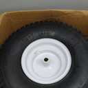 20x8.00-8 Gray Lawn Mower Wheel - Set of 2-3/4 Inch Axle, 2.90 Inch Hub