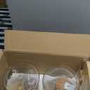 1 Gallon 2 PCS Glass Beverage Dispenser, Drink Dispensers for Parties, Lemonade Dispenser with Airtight Valve and Stainless Steel Spigot for Party, Lemonade, Juice, Tea