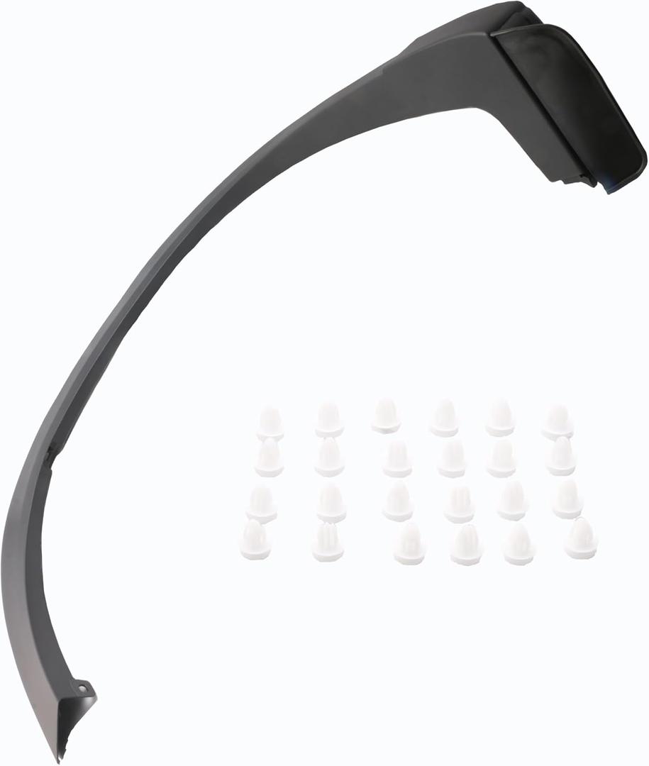 TK48-51-W50F Fender Flares Rear Right Passenger Side Wheel Arch Fender Molding Trim Compatible with 2016-2023 Mazda CX-9 Replaces# TK48-51-W50H TK4851W50F TK4851W50H