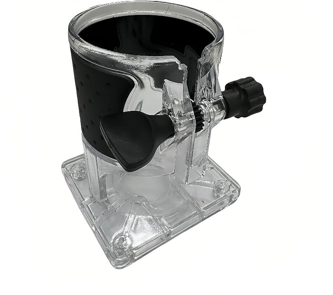 411930-4 419138-4 142403-3 Accessory Base for Makita 3701 3703 3709 RT0700 RT0701 Woodworking Trimmer Router Trimming Machine Protection Cover,Transparent Plastic Base Power Tool Protective Shield