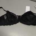 HSIA Minimizer Bras for Women Enchante Full Coverage Underwire Bras Plus Size Lifting Floral Lace Bra for Heavy Breast (Black) 36DD