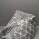 Pet Tent - Soft Bed for Dog and Cat by Best Pet Supplies - Gray Lattice, 19" x 19" x H:19"