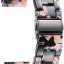 BINLUN Resin Watch Bands Replacement Watch Straps for Men Women 14 Colors Watchbands Lightweight 12/14/16/18/20/22mm Wrist Bands Fashion Skin-Friendly Smart Watch Bracelets