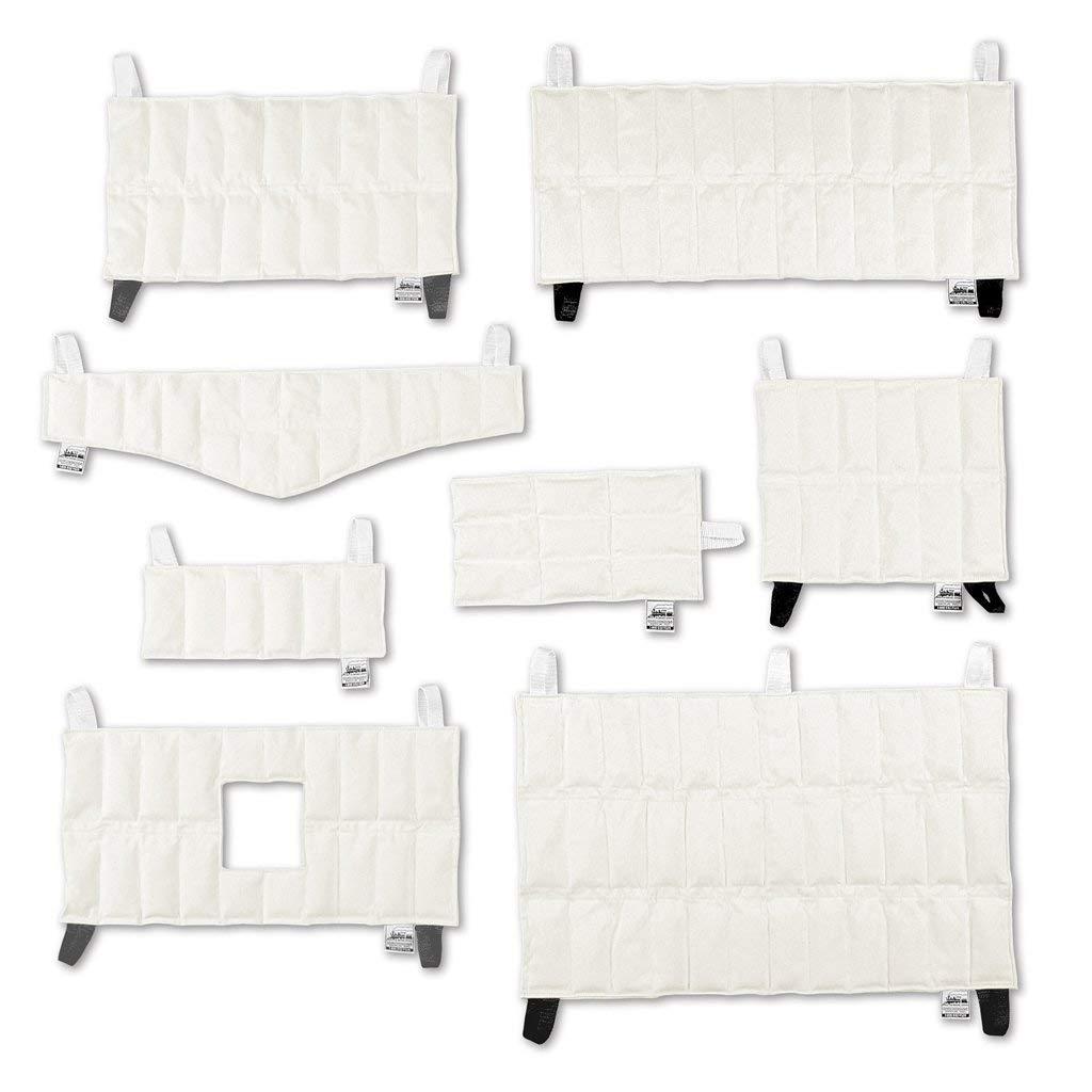 Hydrocollator FAB00-1012 Moist Heat Knee-Shoulder Pack, 10" Length, 20" Width