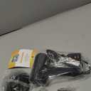 slopehill Professional Ionic Hair Dryer, Powerful 1800W Fast Drying Low Noise Blow Dryer with 2 Concentrator Nozzle 1 Diffuser Attachments for Home Salon Travel (Black)