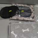 2PC Puppy Pads with Pheromones, Washable Puppy Pee Pads for Dogs Reusable Puppy Pads for Dogs and Cats - Leak & Odor Proof, Non-Slip Base Training Pads for Home & Travel(with Pet Hair Removal Gloves)