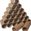 30 Pack Craft Rolls - Thick Cardboard Tubes for Crafts - Round Tubes - Cardboard Tubes For Crafts - Craft Tubes - Craft Round Tubes - Paper Tube for Crafts - 1.57 x 3.9 inches - Brown