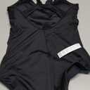 baleaf Women's Racerback Athletic One Piece Modest Bathing Suit, M