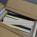 Pull out Cabinet Organizer, 2-pack, Expandable(12"-20") Heavy Duty Slide out Drawers Fixed with Adhesive Nano Film for Pots, Roll out Shelf Storage for Kitchen Base Cabinet Organization(3 Rails)