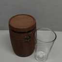 LIGHTEN LIFE 50th Birthday Gifts for Men 16oz,1975 Beer Glass in Barrel Box,50th Birthday Beer Glass,50th Birthday Gift Ideas,1975 Pint Glass for 50 Years Old Dad,Husband