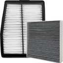 Cabin and Engine Air Filter Fits for Santa Fe Hybrid 2021-2025, Sonata Hybrid 2020-25, Tucson Hybrid 2022-25, Sorento Hybrid 2021-25, Sportage Hybrid 2023-25, Fits 97133L1000, 28113-L5100