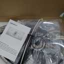 Low Profile Ceiling Fans with Lights and Remote, 20" Ceiling Fan Flush Mount, Modern White Ceiling Fan with Dimmable LED Light for Bedroom