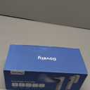 Dovety Steamer for Clothes, Portable Handheld Travel Steamer, Clothing Wrinkles Remover for Gament Steam, 1100W Powerful 2 In 1 Steamer&Iron, 100mL Water Tank Capacity, for 120V Home, Office, Travel (White)