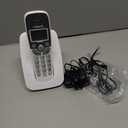 VTech Cordless Phone with DECT 6.0, Full-Duplex Speakerphone, Lighted Display, Backlit Keypad, Caller ID/Call Waiting, Volume Control, Hearing Aid Compatible, Wall Mount | VG131 (White)