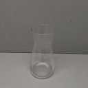 DARENYI Clear Glass Vase for Centerpieces, Home Decor, 8 inch Tall Large Opening Glass Flower Vase for Bouquet, Shelf, Centerpiece, Living Room, Office, Wedding or Gifts (3.34" Dia 8" H)