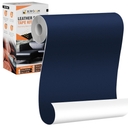 SiiRo 16 X 40 Inch Large Navy Blue Leather Repair Patch, Self Adhesive Waterproof Leather Tape for Furniture, Vinyl Upholstery Repair Sticker Kit for Couch, Car Seats, Sofa & Bags