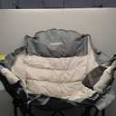 Oversized Camping Chair and Black Heavy Duty Rocking Camping Chair