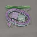 Phone 16 15 Chargers Fast Charging 20W USB C Charger 10FT Type C Charging Cable Charger with 2 Pack Type C Wall Chargers for Phone 15/16/17 Plus/Pro/Max/Pad Pro - Purple Green