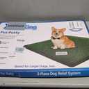 Powools Grass Pad for Dogs Potty - 3-Layer Reusable Dog Grass Pad with Tray, Washable Artificial Grasses Dog Potty Tray with Drainage Holes, Indoor & Outdoor Grass Pee Pad for Dogs, 30" x 20"