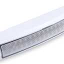 12.3 Inch RV LED Exterior Light Fixture, 6000K Cool White Flood Beam LED Porch Outdoor Utility Light, 12V/24V DC Work Scene Lighting for Truck/Camper/Boat/Trailer, White Finish, 1-Pack