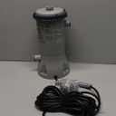  530 Gallons Per Hour 120 Volt Above Ground Swimming Pool Water Filter Pump Cartridge with Automatic Shut Off Timer