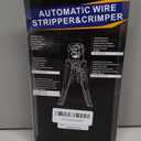 haisstronica Self-Adjusting Wire Stripper, 3 in 1 Stripper/Cutter/Crimping Heavy Duty Automatic Electrical Wire Strippers for 10-24 AWG