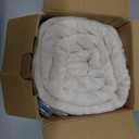 Bedsure GentleSoft Fleece Throw Blanket Linen - 300GSM Soft Lightweight Plush Cozy Blankets for Bed, Sofa, Couch, Travel, Camping, 50x60 inches