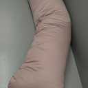 Weighted Body Pillow 8lbs - Weighted Pillow for Deeper Sleep (48" x 14") - Cooling Body Pillows for Adults, Side Sleeper Body Pillows with Cover (X-Large/Blossom)