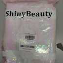 ShinyBeauty Sequin Backdrop 5FTx7FT Iridescent White - Photo Booth, Wedding, Baby Shower, Grad Party, Birthday