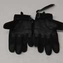 Tactical Gloves for Men, Shooting & Motorcycle Gloves with Hard Shell Knuckle Protection & Leather Palm for Airsoft Motorcycle Cycling Paintball Sports Climbing Training Hunting
