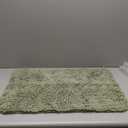 OLANLY Bathroom Rugs 30x20, Extra Soft Absorbent Chenille Bath Rugs, Rubber Backing Quick Dry, Machine Washable Bath Mats for Bathroom Floor, Tub and Shower, Home Decor Accessories, Sage Green
