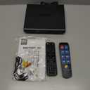 DVD Players for TV with HDMI, DVD Players That Play All Regions, Simple DVD Player for Elderly, CD Player for Home Stereo System, Included HDMI and RCA Cable, with Big Buttons Remote Control