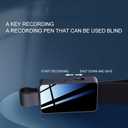 Yoidesu Digital Voice Recorder, 8GB, HD Noise Reduction, 30 Hours Battery, MP3 WMA WAV Support, USB 2.0, Voice Activated