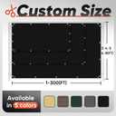 Privacy Screen Fence Heavy Duty 0 4 FT x 5 0 FT 220 GSM Windscreen & Dustproof Fence 98% Visibility Blocking Ideal for Fencing Patios, Pool, and Creating Intimate Outdoor Spaces