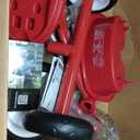 Radio Flyer Red Rider Trike, for Ages 2.5-5, Adjustable Seat, Steel Construction, Quiet Ride Wheels, Covered Storage Bin, Comfort Grip Handlebars, Easy Carry Seat Handle, Tricycle for Toddlers