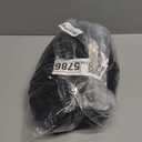 WAYMAKER 2026 Women's Sexy V Neck Faux Wrap Ruffle Sleeve Ruched Bodycon Slit Cocktail Party Wedding Guest Dress (Medium, Black)