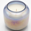 6OZ Iridescent Glass Candle Blue Gradient